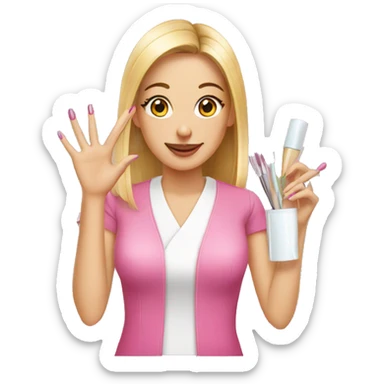 Manicurista  sticker