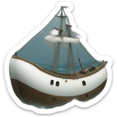 Moby Dick sticker