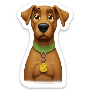 Scooby doo  sticker