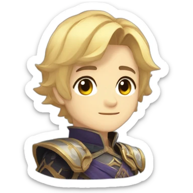 Genshin aether sticker