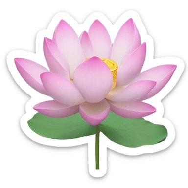 Lotus Flower  sticker