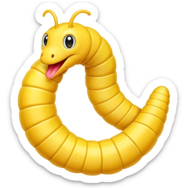 Sarı kurdule sticker