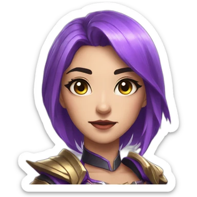 league of legends kaisa sticker