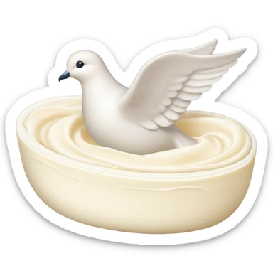 Dove soap body butter sticker