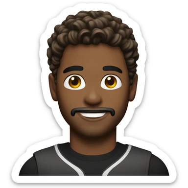 Michael b jordon modeling sticker