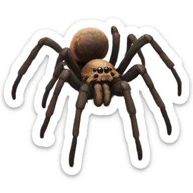 tarantula spider realistic  sticker