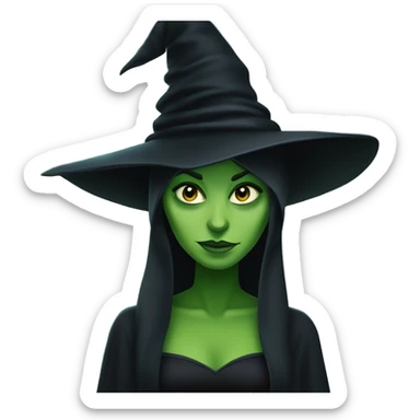 Wicked elphaba  sticker