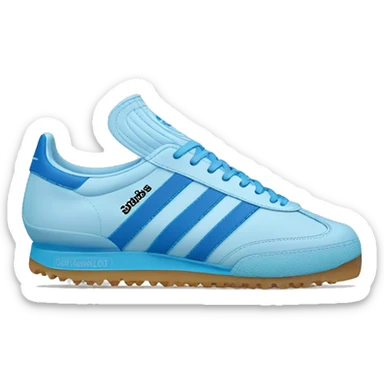 Adidas Sambas og light Blue  sticker
