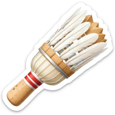 badminton sticker