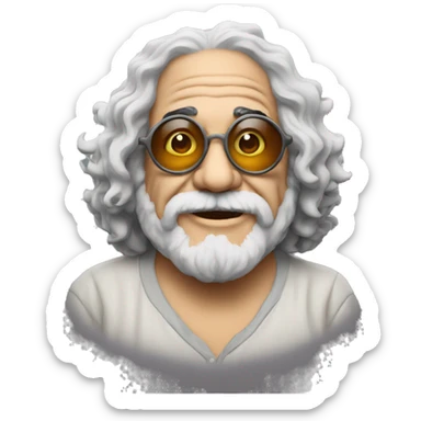 bufo jerry garcia sticker