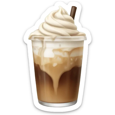 Ice coffe sticker