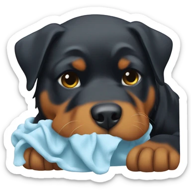 Rottweiler Washing sticker
