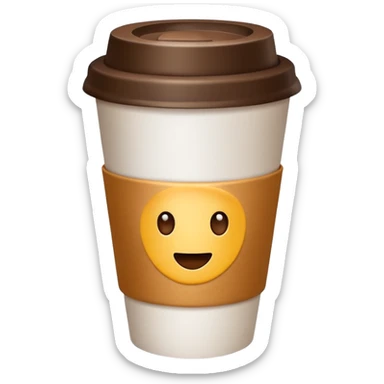 coffe takeaway sticker