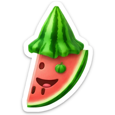 watermelon THC gummy  sticker