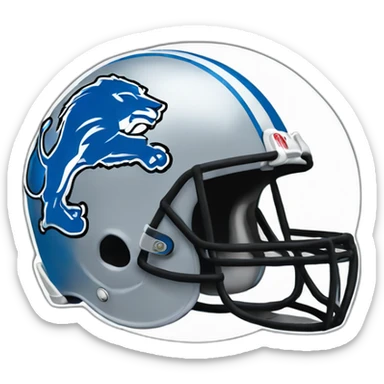 Detroit Lions Football  sticker