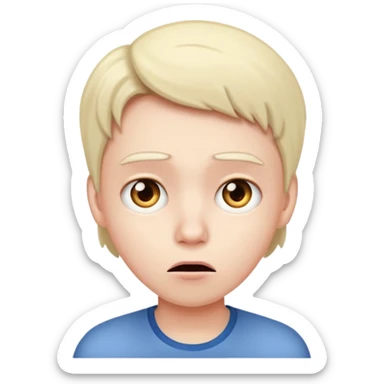 CARA DE CONFUSION sticker