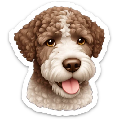 lagotto romagnolo all brown sticker