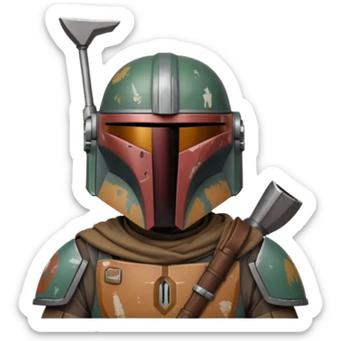 mandalorian sticker