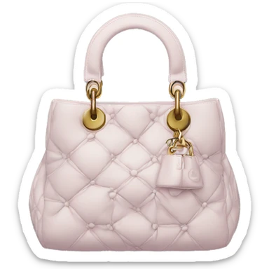 dior bag sticker