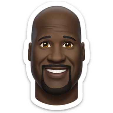 Shaquille O’neal sticker