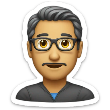 a master computer programmer sticker