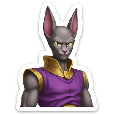 Beerus sticker