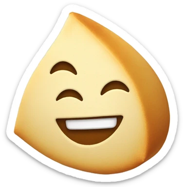 happy fortune cookie sticker