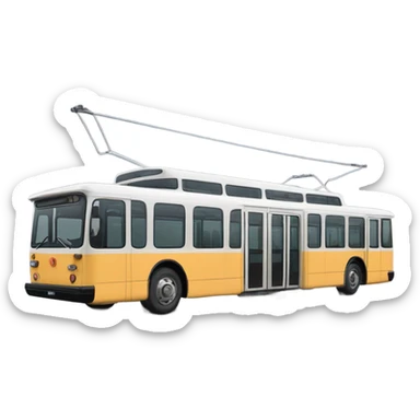 trolleybus sticker