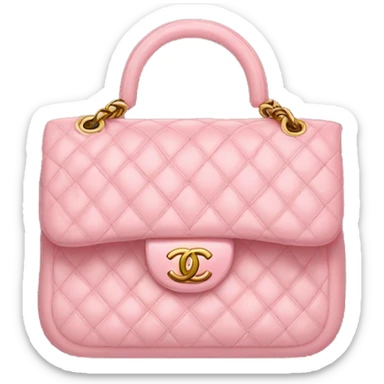 Light Pink Chanel bag sticker
