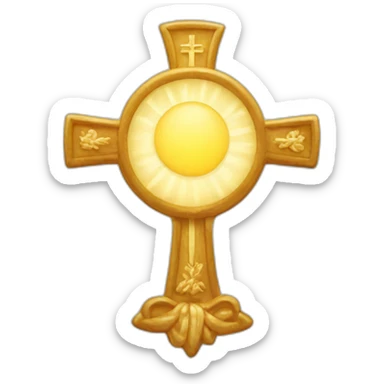 blessed sacrament sticker