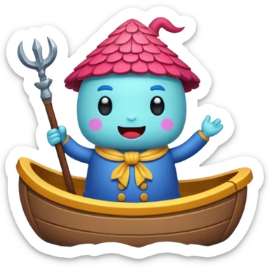 boss battles cottagecore sticker