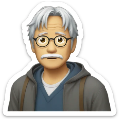 hayao-miyazaki sticker