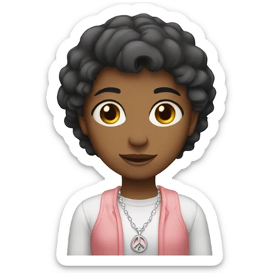 peace crystal young sister nickname  sticker