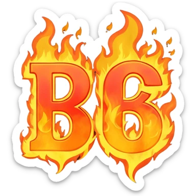 Can you make a banner that says PYRO in gothic letters, the letters should also be on fire sticker