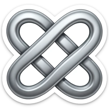 Infinity sign sticker