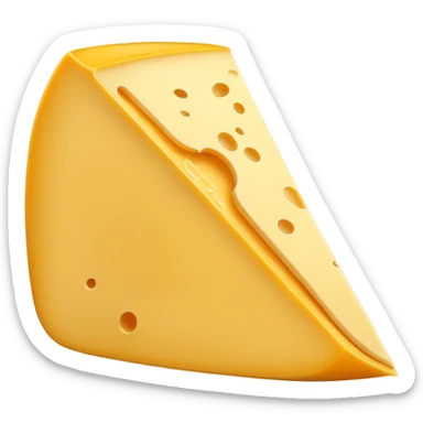 sliced gouda cheese sticker