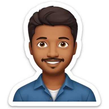 Vijay Thalapathy Tamil  sticker