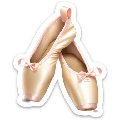 Pointe shoes sticker