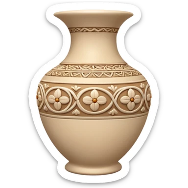 pottery trimming sticker