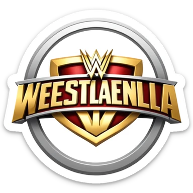 Logo Wrestlemania 41  sticker