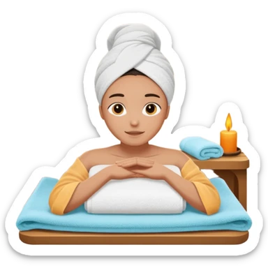 Harmony relax massage sticker