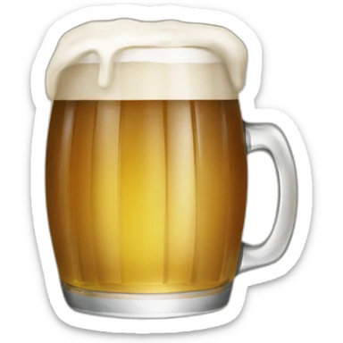 Tunisien buvant une bière sticker