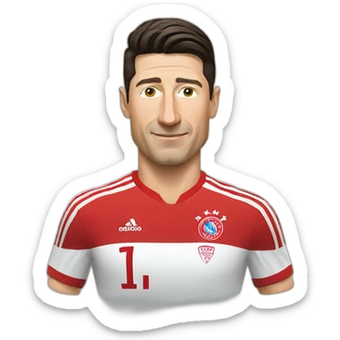 Robert Lewandowski sticker