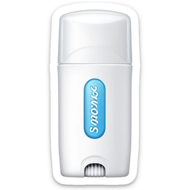 deodorant stick, personal hygiene product sticker