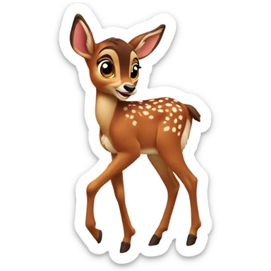 Bambi sticker