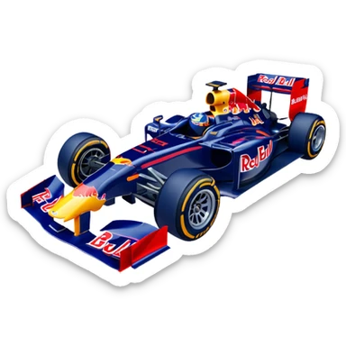 Red bull F1 sticker