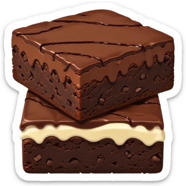 Chocolate Brownie sticker