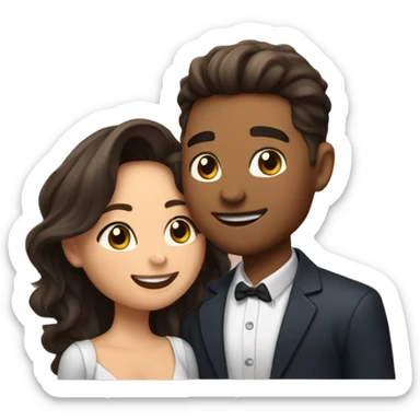 love hangover - jennie and dominic sticker