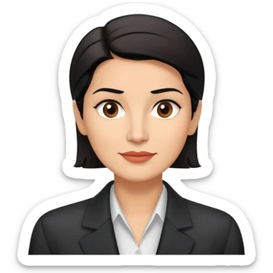 Slightly older attractive broad-shouldered Hispanic TV presenter in late 40s, light brown complexion, square face with defined jawline, short straight black hair combed back with faded sides, friendly expression, unbuttoned black jacket with white shirt sticker