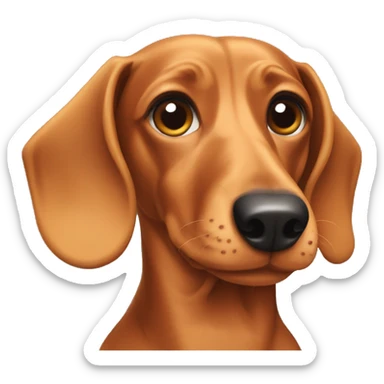 dachshund  sticker
